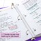 BAZIC 1.5" 3-Ring View Binder w/ 2-Pockets (11 Color Available)